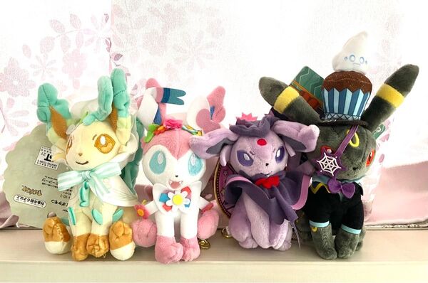 リーフィア ニンフィア ブラッキー イースター ぬいぐるみ ハロウィン ブイズ ポケモンセンター マスコット