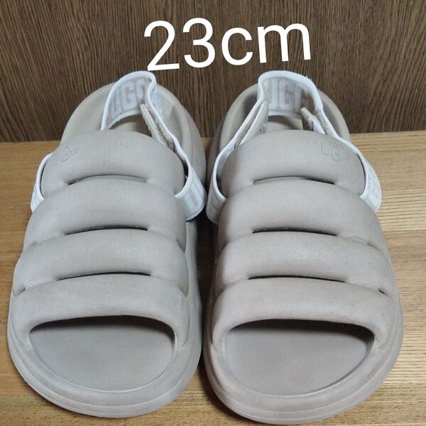 UGG LA Cloud サンダル ベージュ 23cm