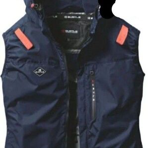 BURTLE 空調服 AC2064 ACベスト ネイビー Mサイズ