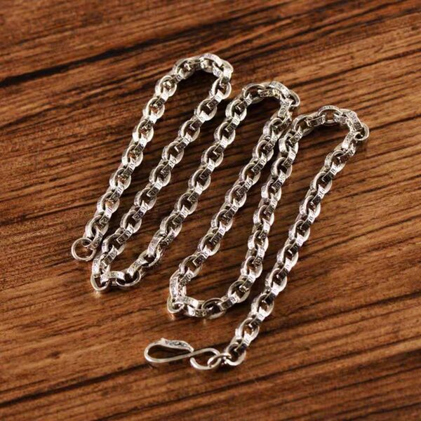 チェーンネックレス シルバー s925 刻印 メンズ アクセサリー 人気