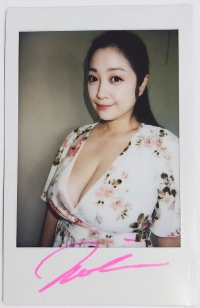 小向美奈子 直筆サイン入りチェキ