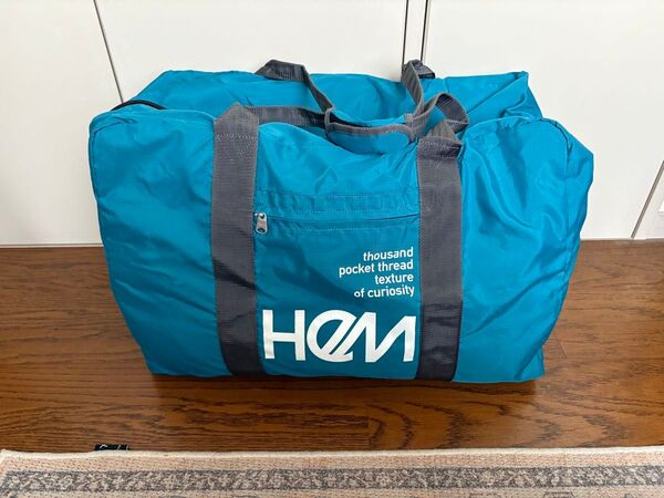 【HeM】ナイロンボストンバッグ