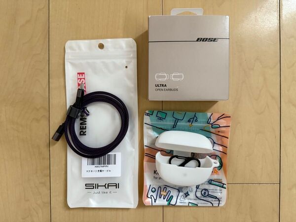 Bose Ultra Open Earbudsサンドストーン 2025/3/22購入 中古品