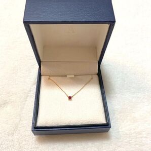 【美品】ヴァンドーム青山 18Kネックレス ルビー アクセサリー