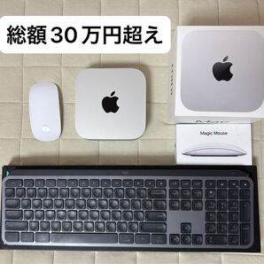 Mac Mini M4 Pro 14コアPCU 20コアGPU Magic Mouse usb-c Logitech KX800S