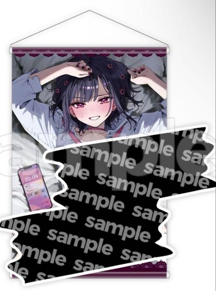 好都合セミフレンド DMMスクラッチ A賞 書き下ろしイラスト B2タペストリー 千種みのり
