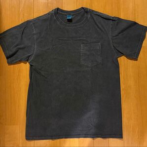 GOOD ON ポケット Tシャツ USA製 M 5.5oz 後染めブラック