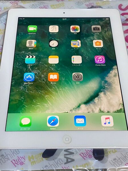 Apple iPad 16GB 第4世代 Wi-Fi Retina ホワイトMD513J/A Wi-Fiモデル