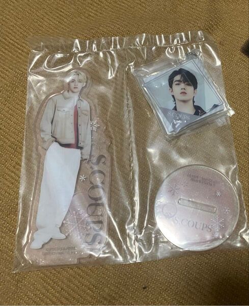 SEVENTEEN セブチ S.COUPS エスクプス アクリルスタンド アクリルキーホルダー