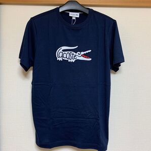 LACOSTE 半袖Tシャツ ワニロゴ ネイビー サイズ3 未使用 Mサイズ