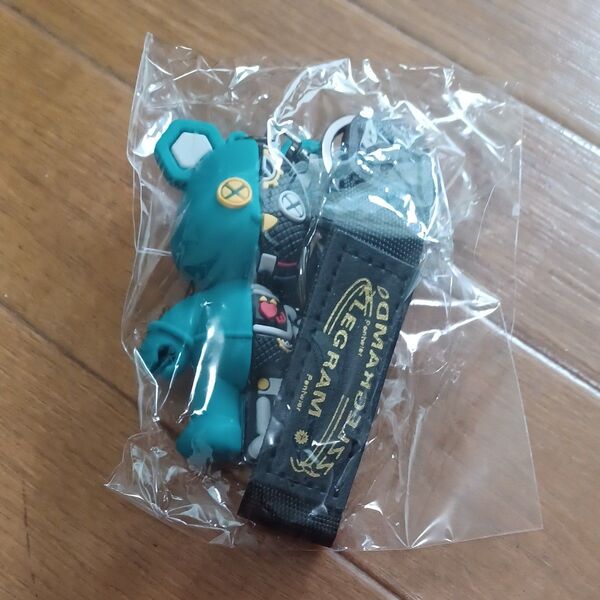 ロボットベア 再入荷 ユニーク ペア くま キーホルダー 緑/黒 韓国 新品