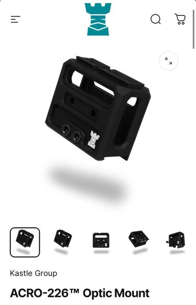 【Kastle Group】ACRO-226 Optic Mount/Aimpoint製ACRO用サイトマウント