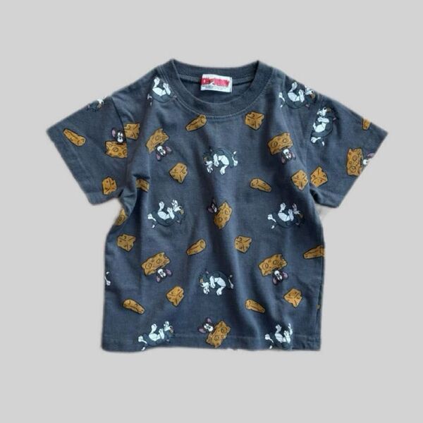 トムとジェリー 半袖Tシャツ キッズ 子供用 トップス 半袖 カットソー Tシャツ TOMandJERRY 半袖 トップス キッズ