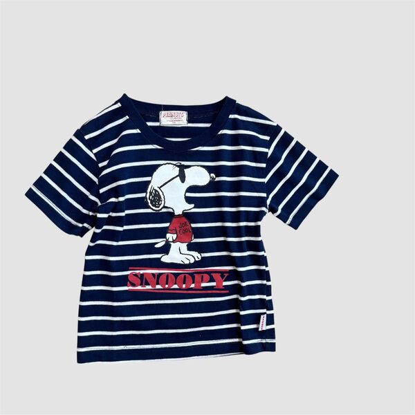 スヌーピー ボーダー半袖Tシャツ ボーダー 半袖 Tシャツ SNOOPY PEANUTS