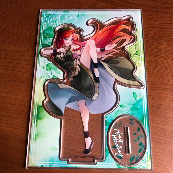 東方Project 紅美鈴 BIGアクリルスタンド 百均 ダイソー