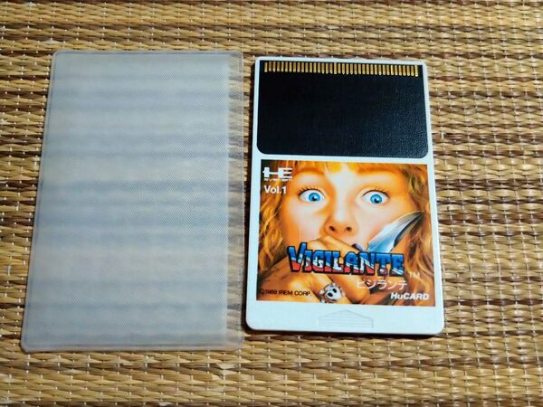 PCエンジン ビジランテ 動作確認済み PCE HuCARD vigilante