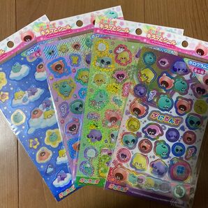 キャラクター シール ステッカー セット ホログラムシール ぷにるんず