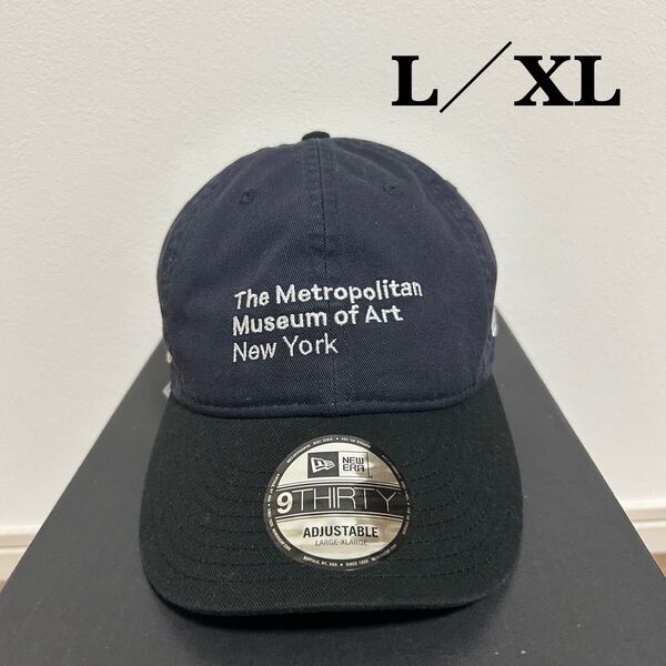 ニューエラ THE METキャップ L/XL ネイビー 黒 帽子 CAP