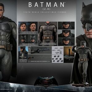 通常版 ホットトイズ ムービー・マスターピース バットマン vs スーパーマン ジャスティスの誕生 バットマン(2.0版)