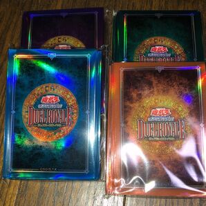 遊戯王 デュエルロワイヤル ROUND2 特製スリーブ カードプロテクター 4種類 セット