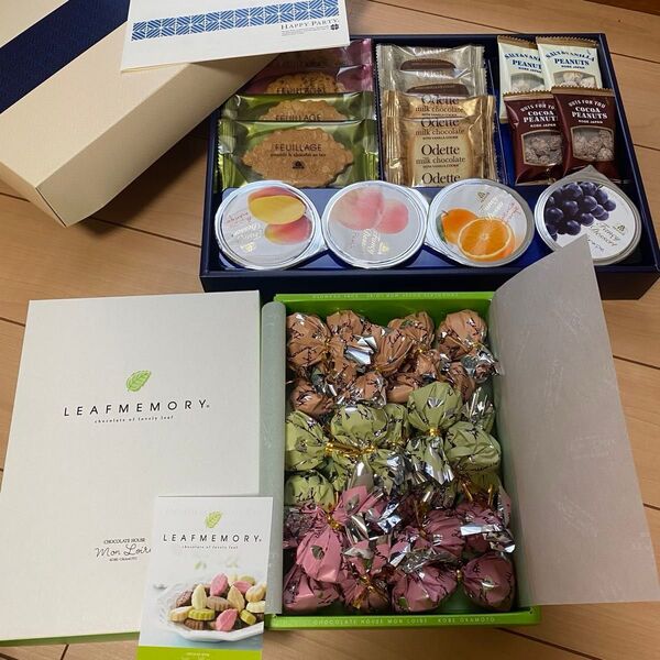 銘菓!モロゾフ、ゼリー、焼菓子、モンロワール、リーフメモリー、チョコレート、洋菓子、菓子、詰め合わせ