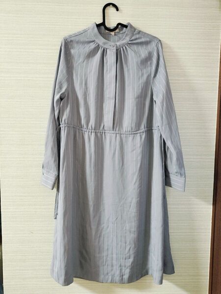 H&M ストライプ柄シャツワンピース s