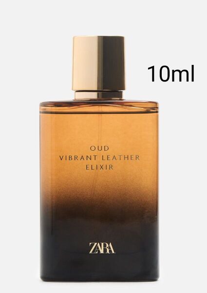 ZARA OUD Vibrant Leather Elixir パルファム 10ml ザラ 香水 新品未使用