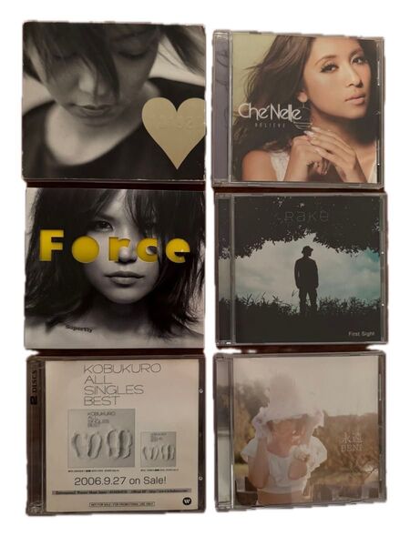結婚式用CDアルバムセット(6枚)安室奈美恵/Che'Nelle/Superfly/Rake/コブクロ/BENI