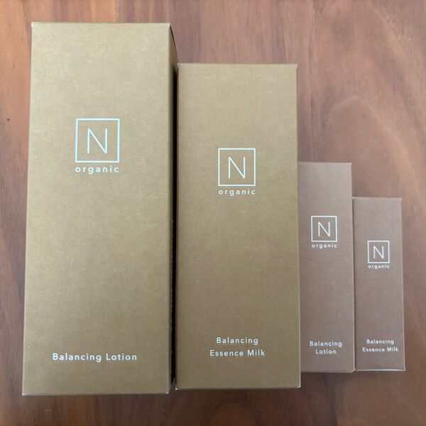 【未使用】N organic バランシング ローション&ミルク 4点セット 化粧水&乳液