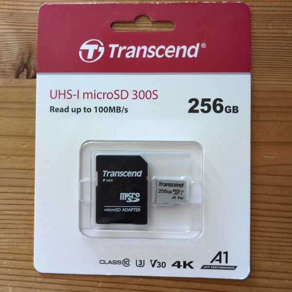 Transcend microSDカード 256GB 新品未開封