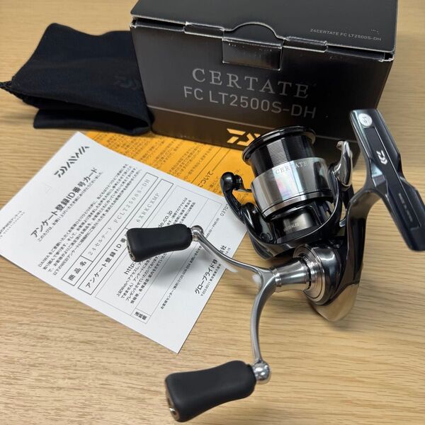 ダイワ 24 セルテート FC LT 2500S-DH DAIWA CERTATE スピニングリール ダブルハンドル 10484