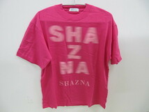 新品未使用 SHAZNA 限定特典 半袖 Tシャツ 【Mサイズ】 ピンク シャズナ_画像1