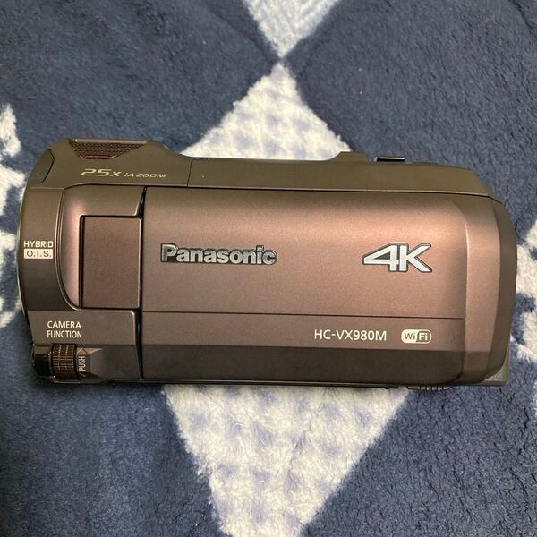 Panasonic HC-VX980M 4K ビデオカメラ ブラウン