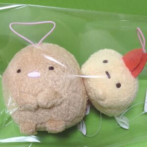 すみっコぐらし ゴムひも付きマスコット とんかつ えびふらいのしっぽ