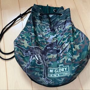 プールバック プール 水泳 海 習い事 M・GLORY 巾着袋 恐竜 迷彩柄 グリーン系 男の子 学校 水泳授業