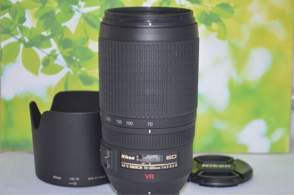 美品 Nikon AF-S 70-300mm F4.5-6.3G☆超望遠レンズ