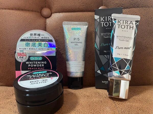 Dr.Oral KIRATOTHなど ホワイトニング 歯磨き粉 3点セット