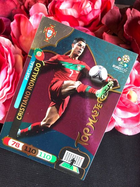 クリスティアーノ・ロナウド EURO2012 トレーディングカード TOP MASTERS サッカー キラカード