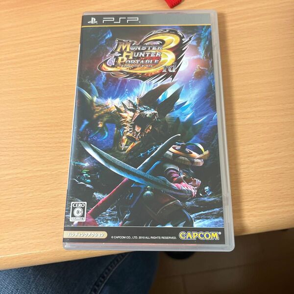 PSP モンスターハンターポータブル 3rd MHP3 ハンティングアクション!
