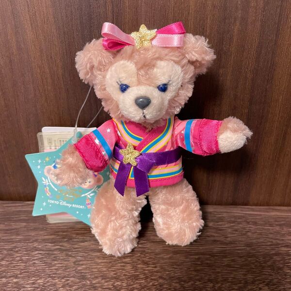 【タグ付き未使用品】ディズニーリゾート ディズニーシー シェリーメイ 七夕 2014 ぬいぐるみバッジ ぬいば