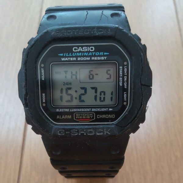 CASIO G-SHOCK 腕時計 デジタル ブラック 傷や汚れあり