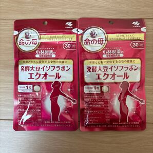 小林製薬 発酵大豆イソフラボン エクオール 30日分×2袋セット送料無料