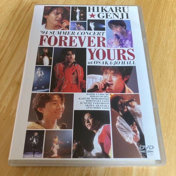 光GENJI SUMMER CONCERT 94 FOREVER YOURS at OSAKAJO HALL 光GENJI DVD
