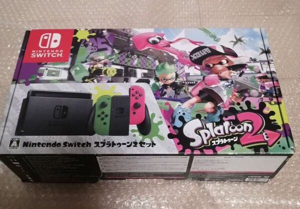 Nintendo Switch スプラトゥーン2セット スティック 誤作動 あり。