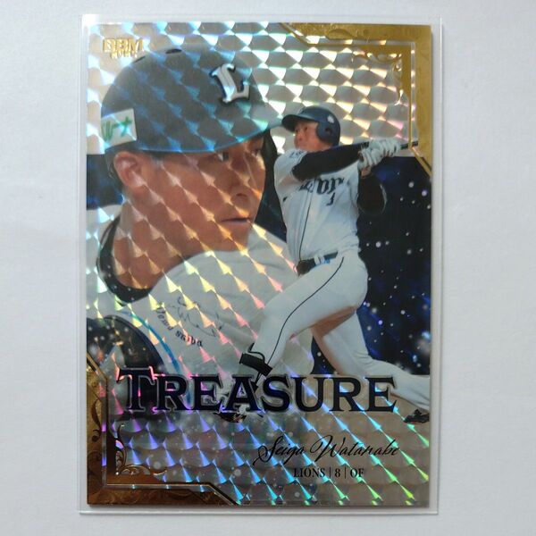 2025 BBM 埼玉西武ライオンズ 渡部聖弥 TREASURE 25枚限定 Rookie Card