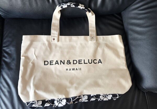 ハワイ限定★ディーンアンドデルーカハイビスカストートバッグ大新品★正規品 DEAN&DELUCA