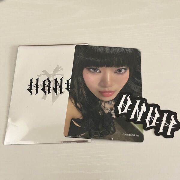 HANA デビュー直前イベント ランダムトレカ&ロゴステッカー チカ NAOKO ナオコ
