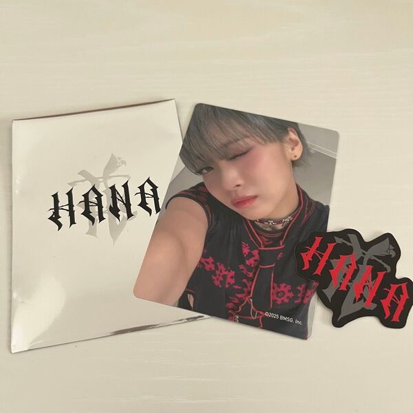 HANA デビュー直前イベント ランダムトレカ&ロゴステッカー JISOO