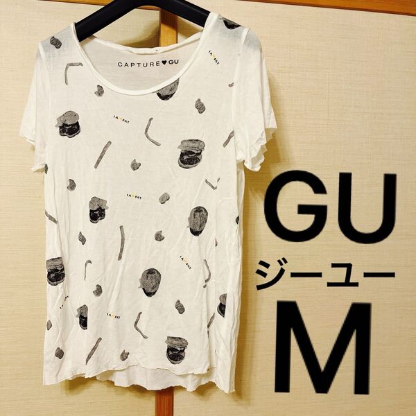 GU ジーユー 半袖コラボカットソー M トップス プチプラ Tシャツ 可愛い マクドナルド 限定 レア プチプラ 可愛い 素敵
