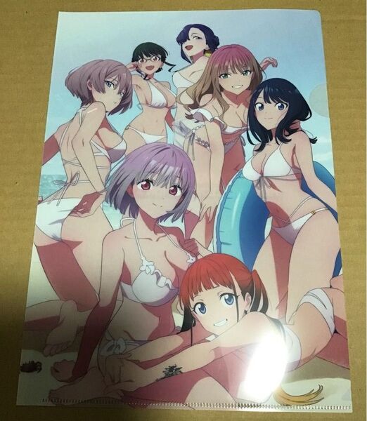 グリッドマンユニバース ヒロインイラストアーカイブ メロンブックス購入特典 クリアファイル GRIDMAN DYNAZEN 非売品